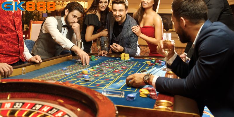 Vòng quay Roulette đầy kỳ diệu tại casino GK888